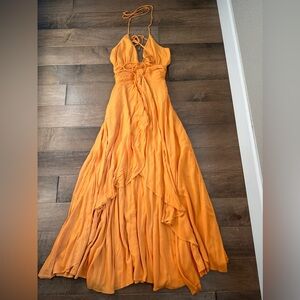 Free People maxi dress size small